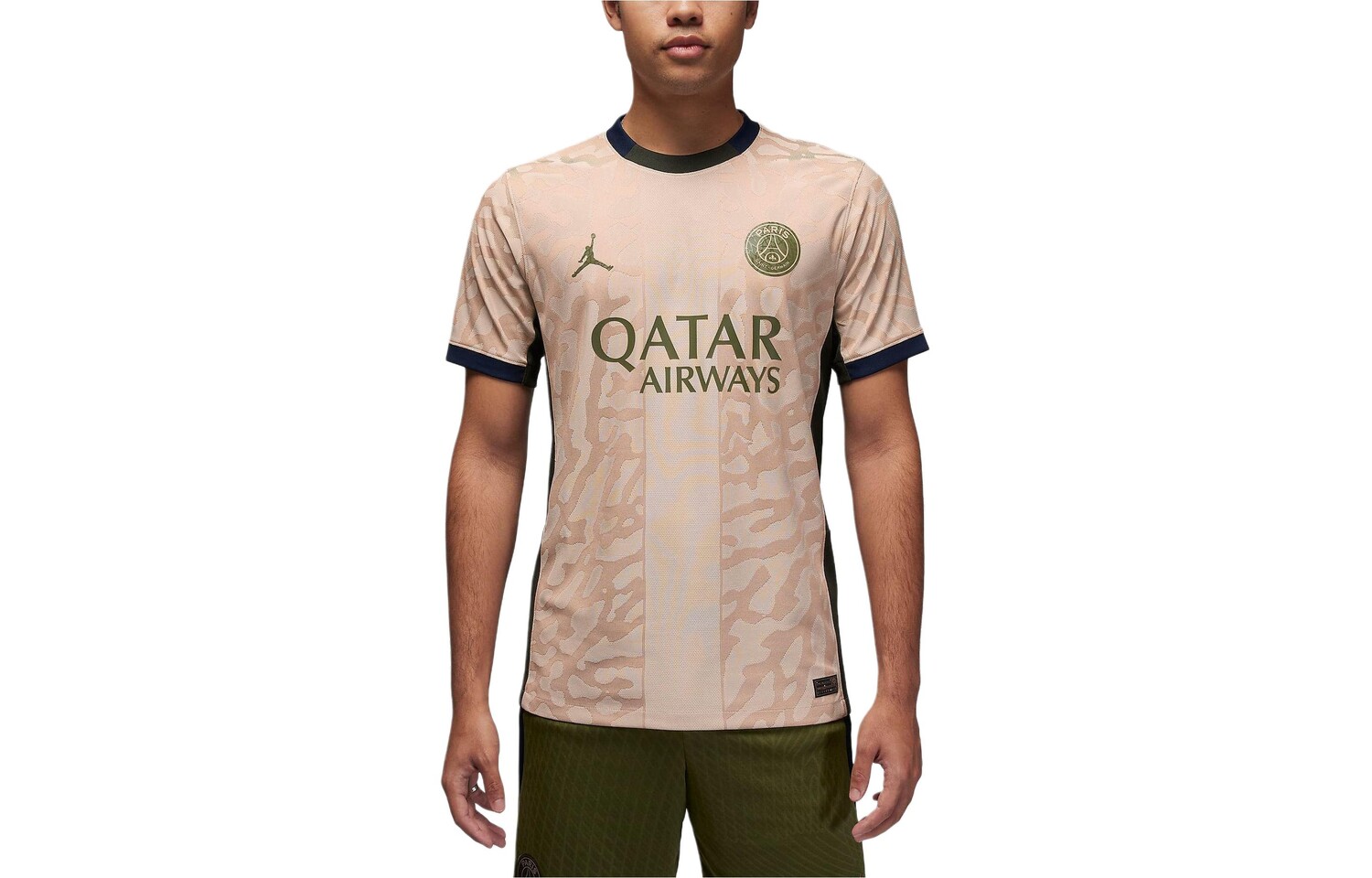 Футболка мужская Paris Saint-Germain Strike третья бежевая Jordan, бежевый
Футболка мужская Paris Saint-Germain Strike третья бежевая Jordan, бежевый