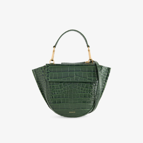 Сумка Wandler из кожи под крокодила, оливковый
Сумка Wandler из кожи под крокодила, оливковый