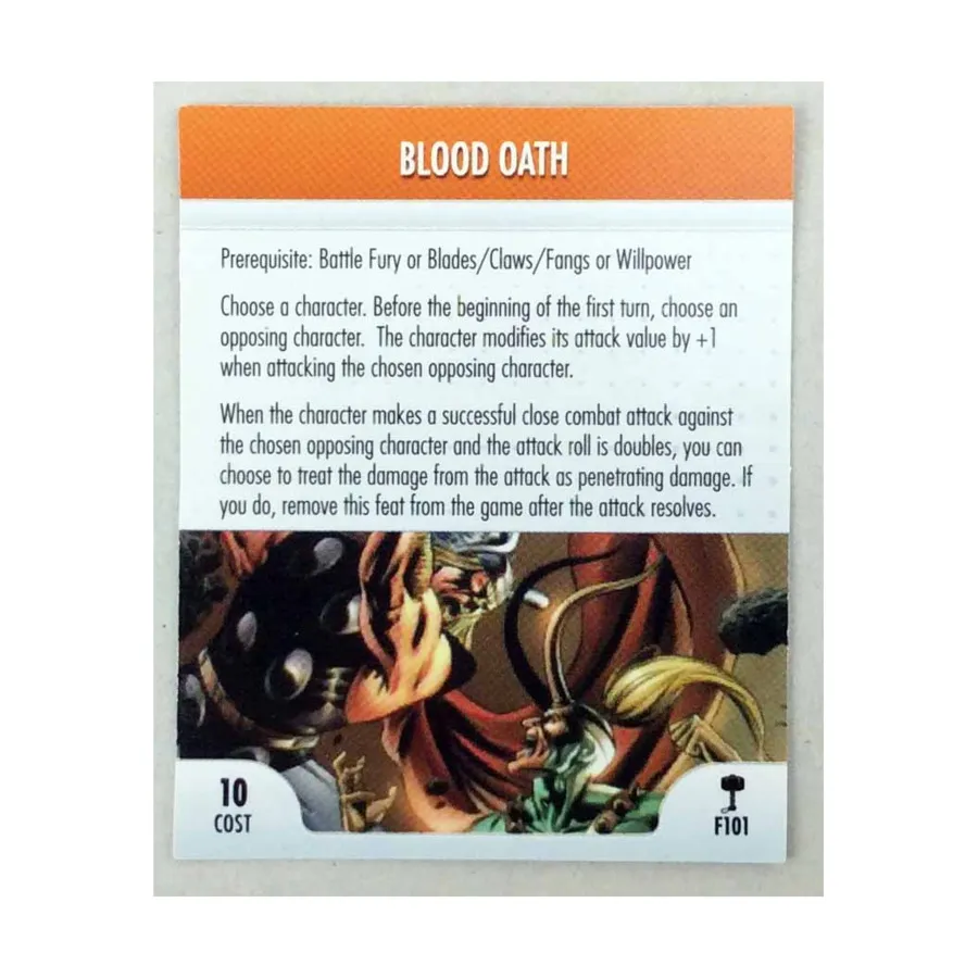 Карта подвига — Клятва на крови (ограниченное издание), Marvel HeroClix - Hammer of Thor - Singles
Карта подвига — Клятва на крови (ограниченное издание), Marvel HeroClix - Hammer of Thor - Singles