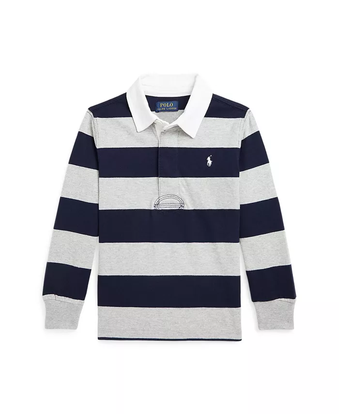 Футболка регби для малышей и мальчиков The Iconic Polo Ralph Lauren, серый
Футболка регби для малышей и мальчиков The Iconic Polo Ralph Lauren, серый