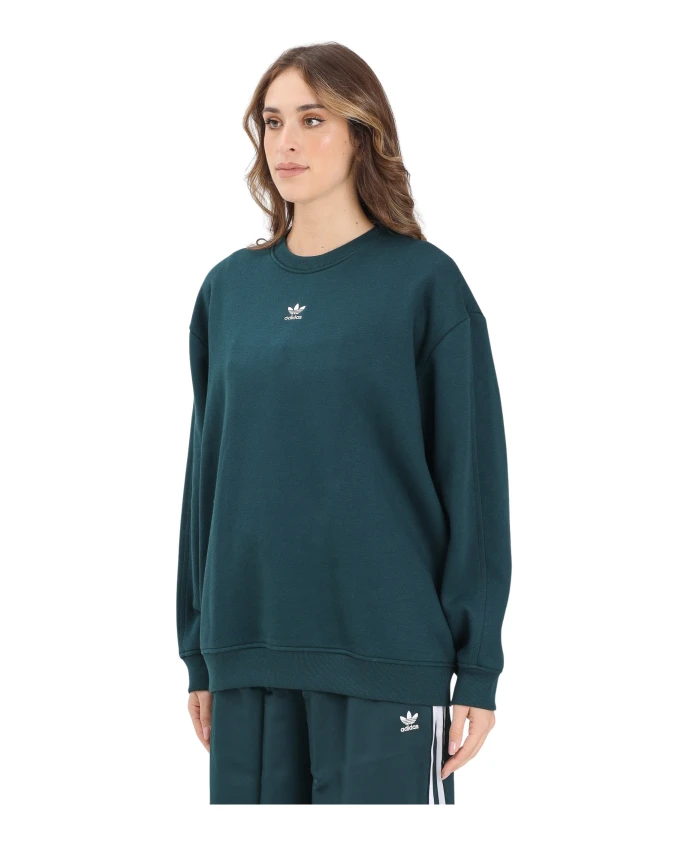 Основные характеристики: объемный свитер из французской махровой ткани с круглым вырезом Adidas Originals, синий
Основные характеристики: объемный свитер из французской махровой ткани с круглым вырезом Adidas Originals, синий