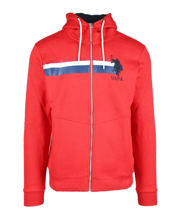 Толстовка из смесовой хлопковой ткани - модель felpa U.S. Polo Assn., красный
Толстовка из смесовой хлопковой ткани - модель felpa U.S. Polo Assn., красный