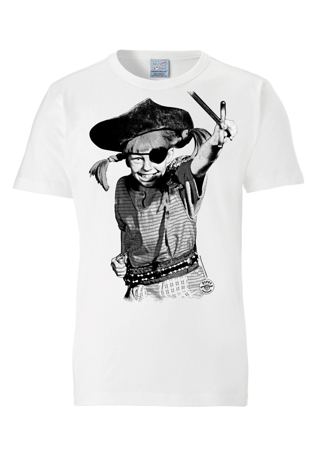 Футболка Logoshirt Pippi Langstrumpf – Pirat, цвет altweiss 
Футболка Logoshirt Pippi Langstrumpf – Pirat, цвет altweiss