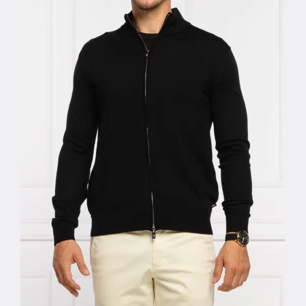 Шерстяной свитер обычного кроя Emporio Armani, черный
Шерстяной свитер обычного кроя Emporio Armani, черный