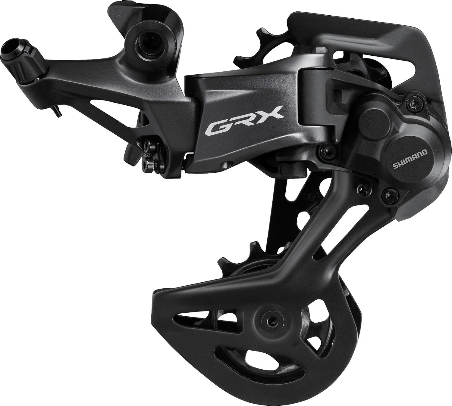 GRX RD-RX820 задний переключатель 1x12 скоростей с длинной лапкой Shimano, Black
GRX RD-RX820 задний переключатель 1x12 скоростей с длинной лапкой Shimano, Black