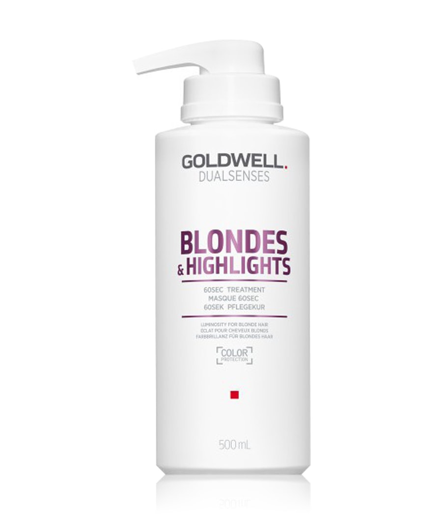 Маска для волос Goldwell Dualsenses Blondes & Highlights 60Sek. Treatment, 500 ml
Маска для волос Goldwell Dualsenses Blondes & Highlights 60Sek. Treatment, 500 ml