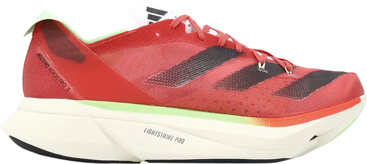 Кроссовки Adizero Adios Pro 3 'Ekiden Pack', красный
Кроссовки Adizero Adios Pro 3 'Ekiden Pack', красный