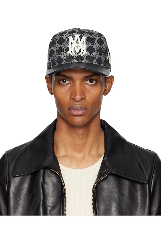 Кепка Ma quad из денима Amiri, черный
Кепка Ma quad из денима Amiri, черный