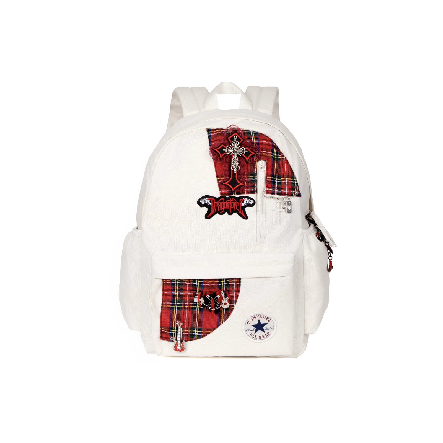 Converse Полиэстеровый рюкзак средний размер унисекс белый красный, White
Converse Полиэстеровый рюкзак средний размер унисекс белый красный, White