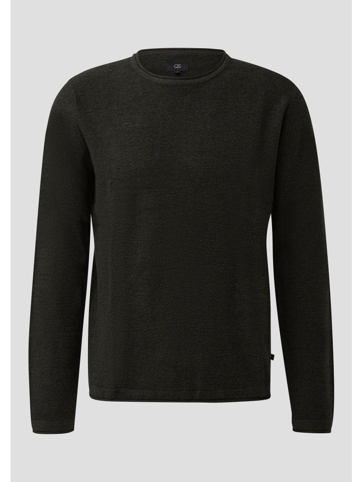 Вязаный свитер в цвете 99W0_black QS
Вязаный свитер в цвете 99W0_black QS