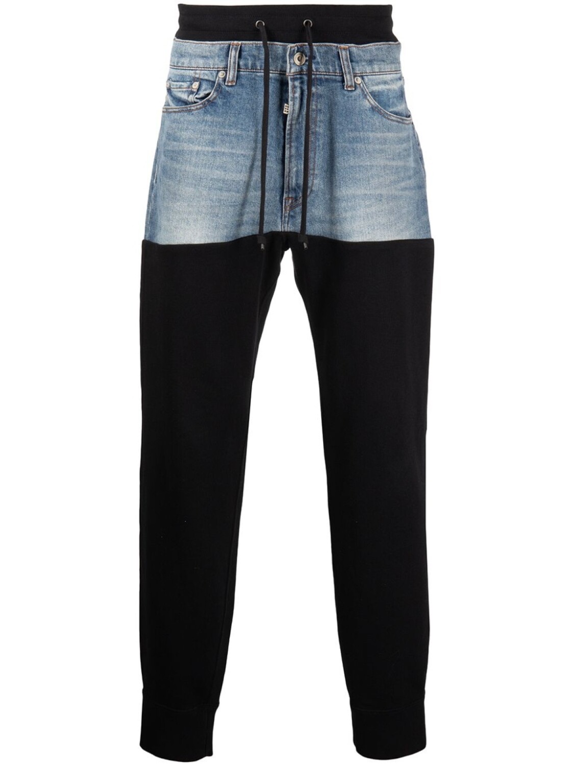 Спортивные брюки в технике пэчворк ROMEO HUNTE, синий
Спортивные брюки в технике пэчворк ROMEO HUNTE, синий