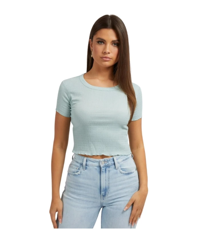 Укороченный топ - синий Guess, синий
Укороченный топ - синий Guess, синий