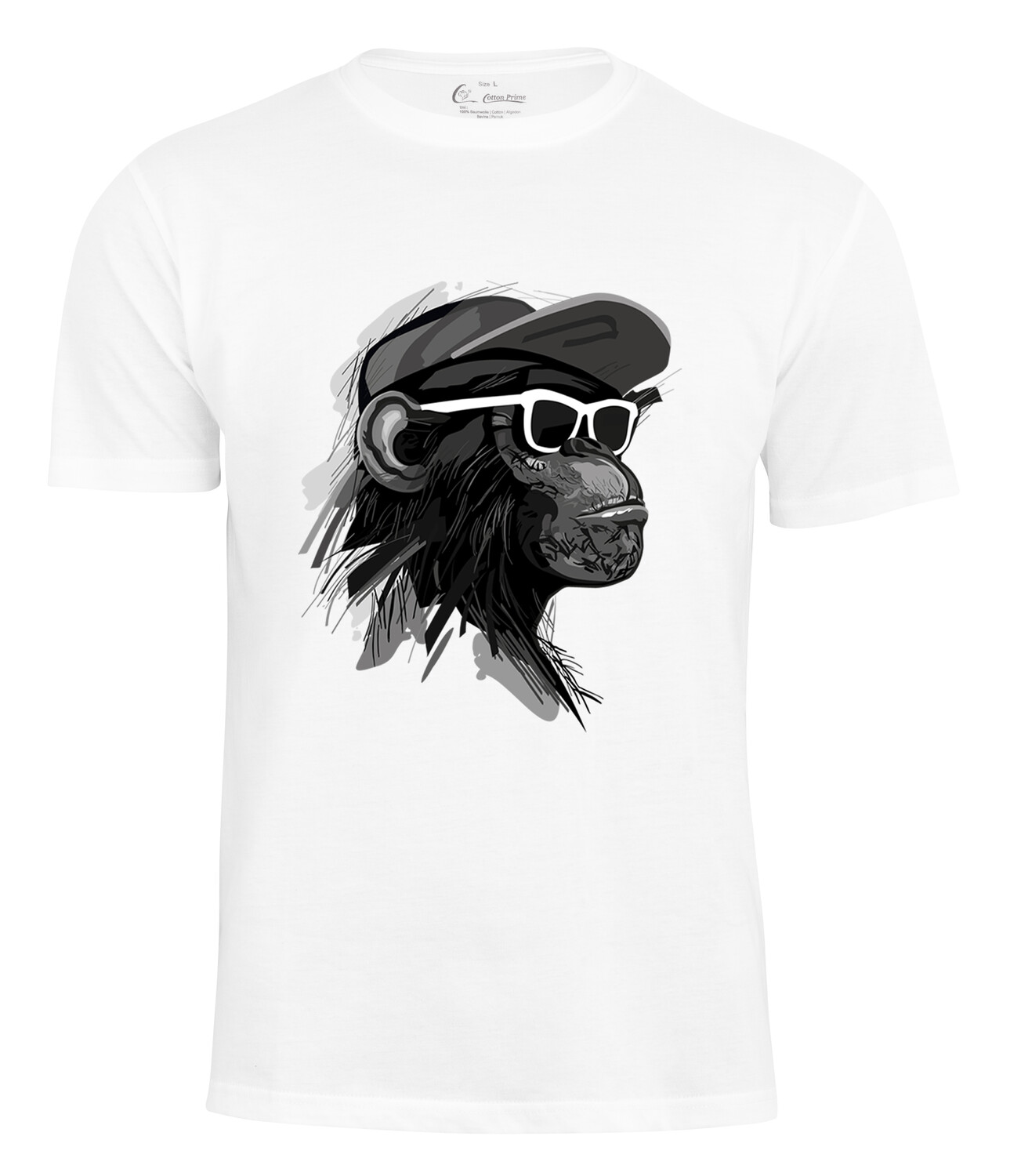 Футболка Cotton Prime mit Affenmotiv Cool Monkey mit Brille, белый
Футболка Cotton Prime mit Affenmotiv Cool Monkey mit Brille, белый