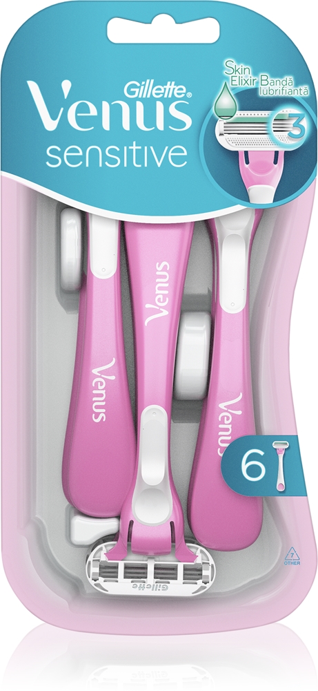 Чувствительная бритва Venus Gillette, 6 шт
Чувствительная бритва Venus Gillette, 6 шт