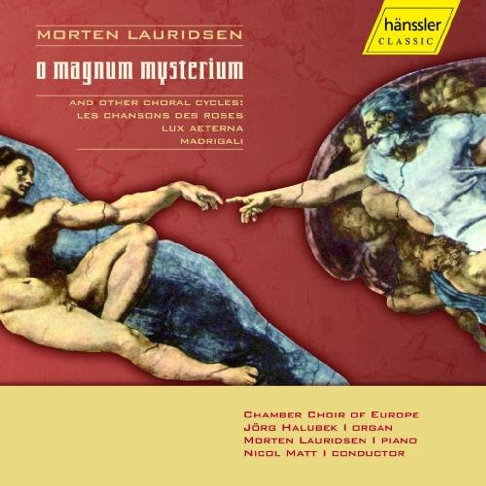 Диск CD O Magnum Mysterium - Morten Lauridsen
Диск CD O Magnum Mysterium - Morten Lauridsen