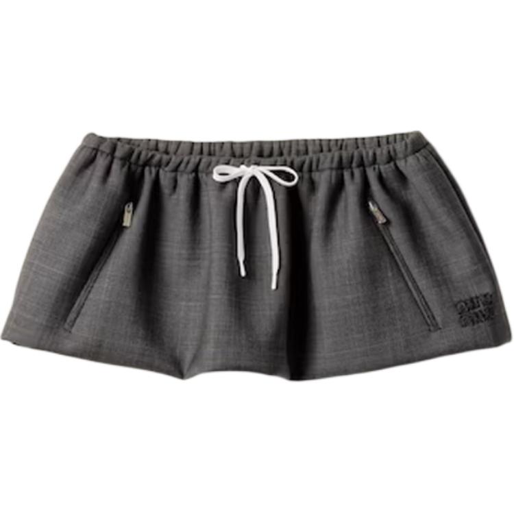 Мини-юбка в клетку Prince Of Wales MIU MIU, серый
Мини-юбка в клетку Prince Of Wales MIU MIU, серый