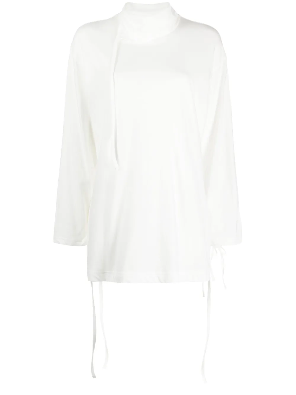 Блузка с высоким воротником Yohji Yamamoto, белый
Блузка с высоким воротником Yohji Yamamoto, белый