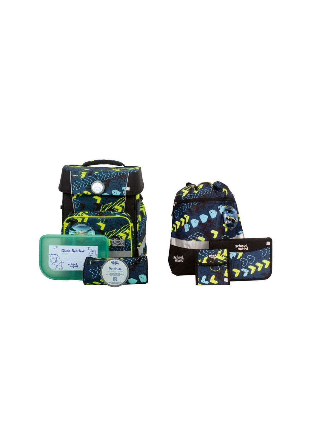 Набор школьных сумок Champion Maxx school mood, цвет Elias
Набор школьных сумок Champion Maxx school mood, цвет Elias