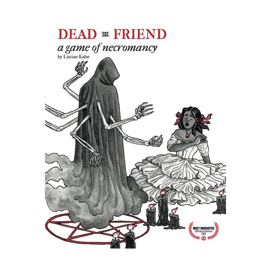 Dead Friend - A Game of Necromancy (2023 Edition), Role Playing Games (Hit Point Press), мягкая обложка
Dead Friend - A Game of Necromancy (2023 Edition), Role Playing Games (Hit Point Press), мягкая обложка