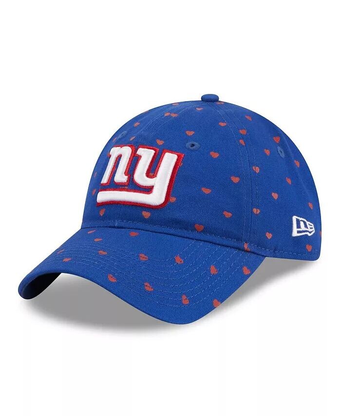 Регулируемая шапка для девочек Royal New York Giants Hearts 9TWENTY New Era
Регулируемая шапка для девочек Royal New York Giants Hearts 9TWENTY New Era