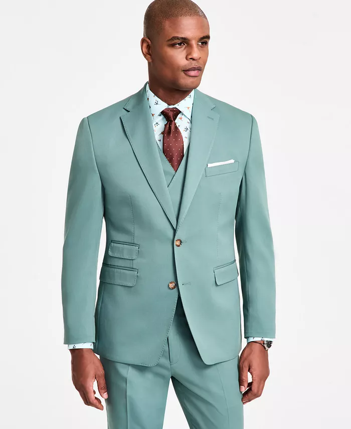 Мужской классический однобортный пиджак Tayion Collection, зеленый
Мужской классический однобортный пиджак Tayion Collection, зеленый