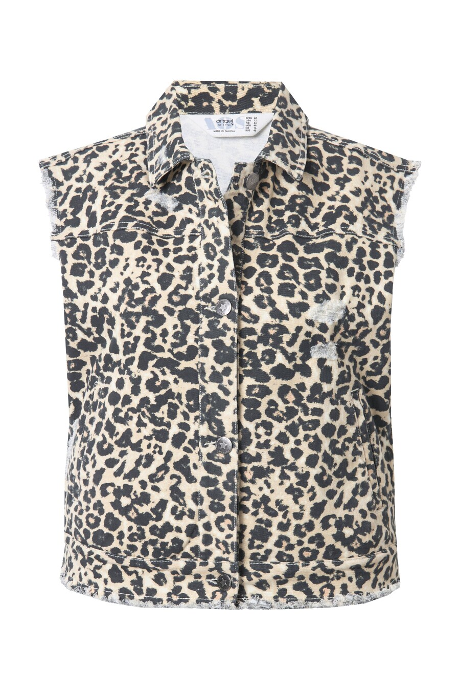 Жилет Angel of Style, коричневый 
Жилет Angel of Style, коричневый