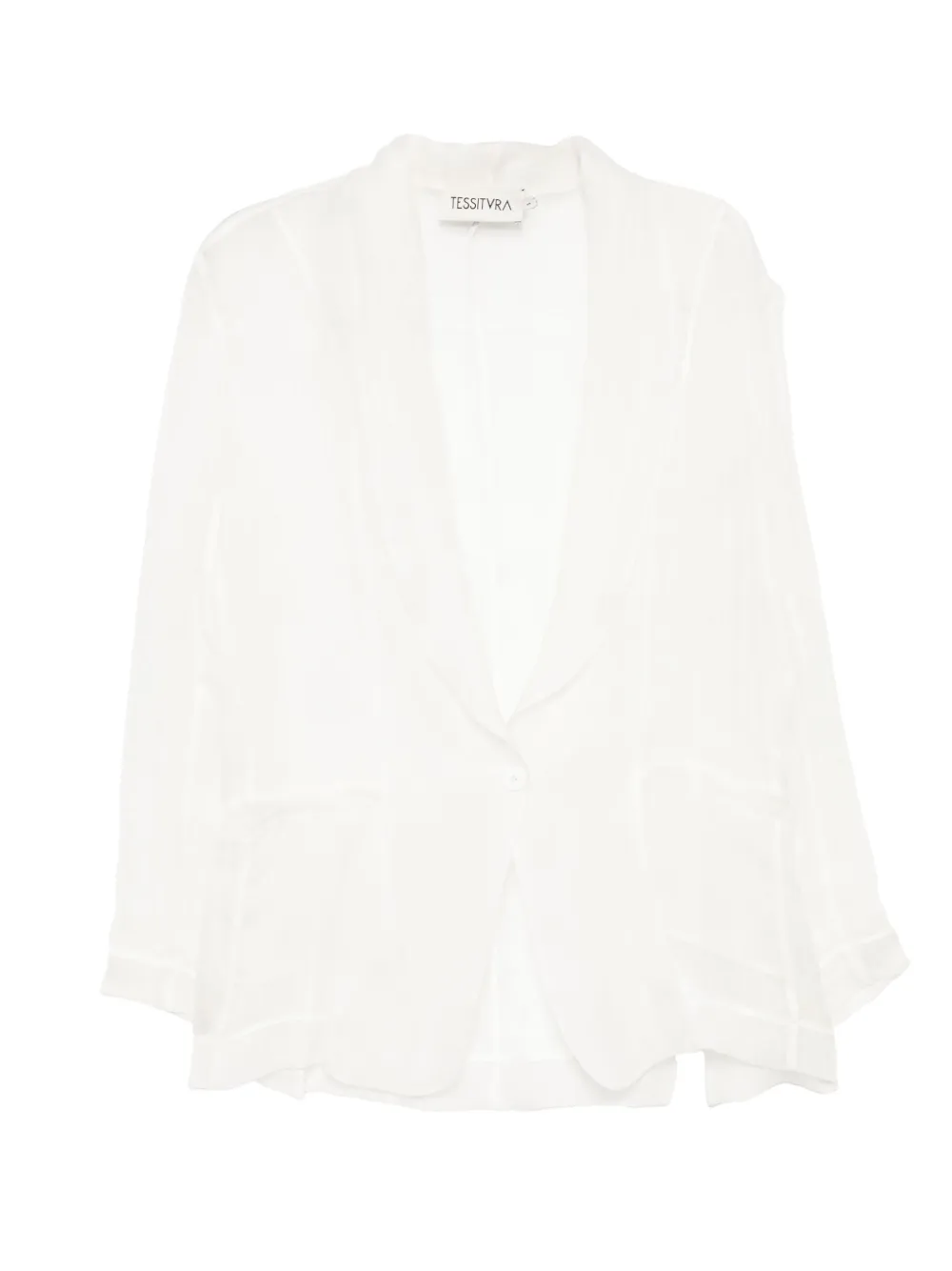 Шелковый пиджак Tessitura Body Couture, белый
Шелковый пиджак Tessitura Body Couture, белый