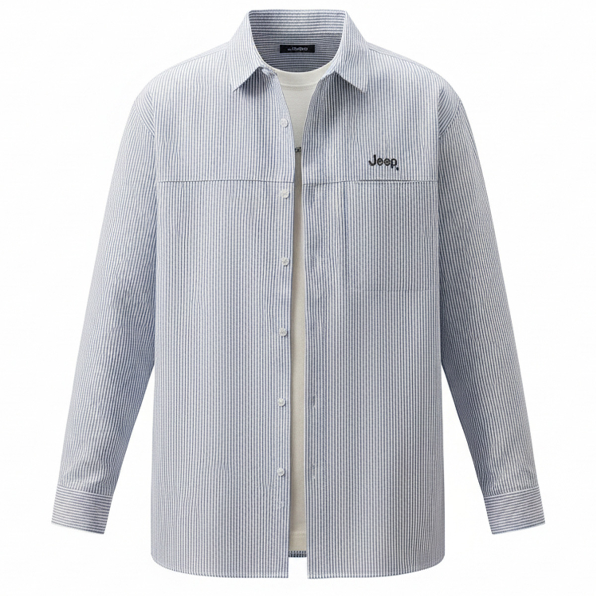 Рубашка Unisex Lapel Moderate Straight Fit Jeep, синий
Рубашка Unisex Lapel Moderate Straight Fit Jeep, синий