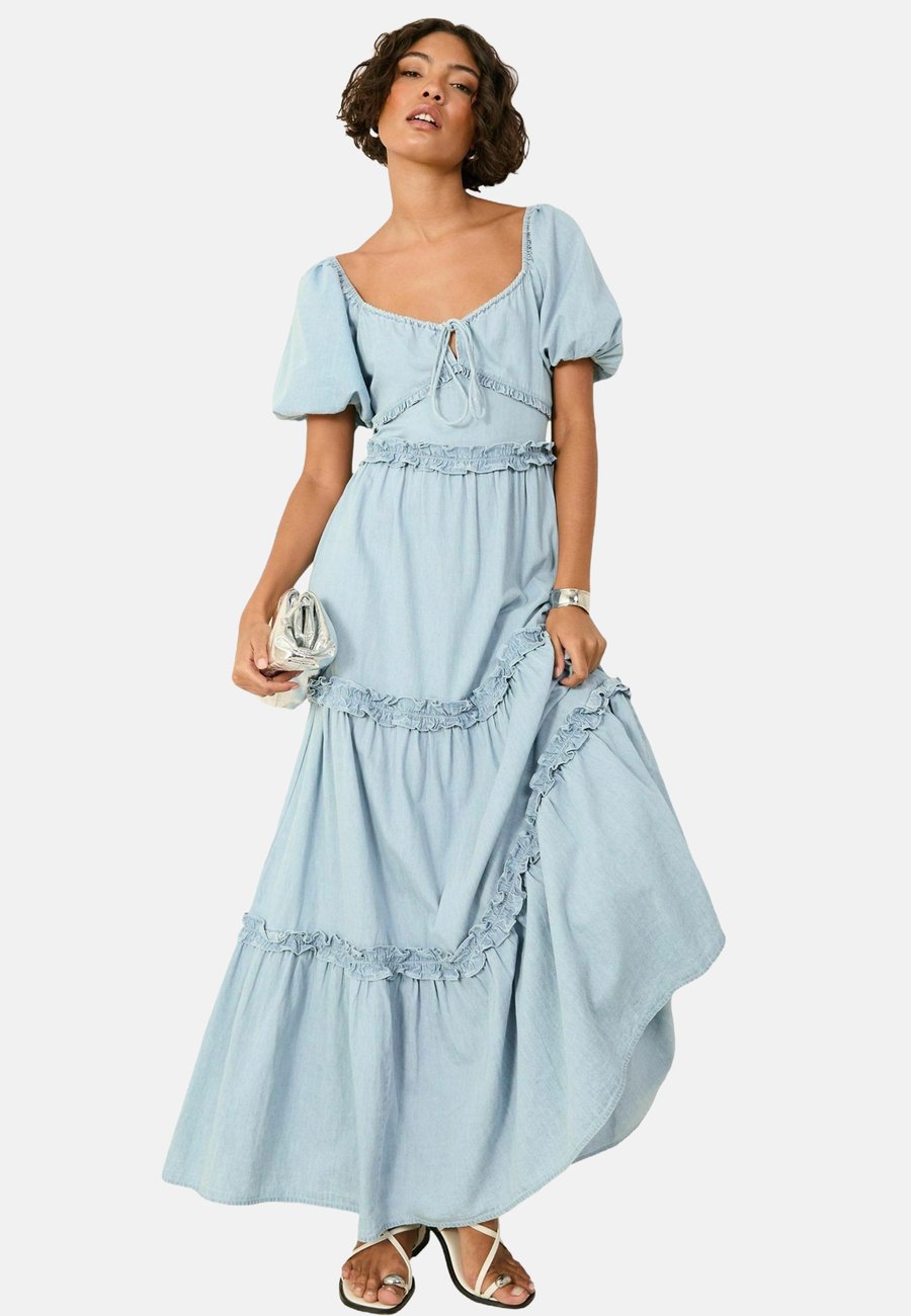 Платье Friends Like These Denim dress, Mid Blue/Bleached Denim
Платье Friends Like These Denim dress, Mid Blue/Bleached Denim