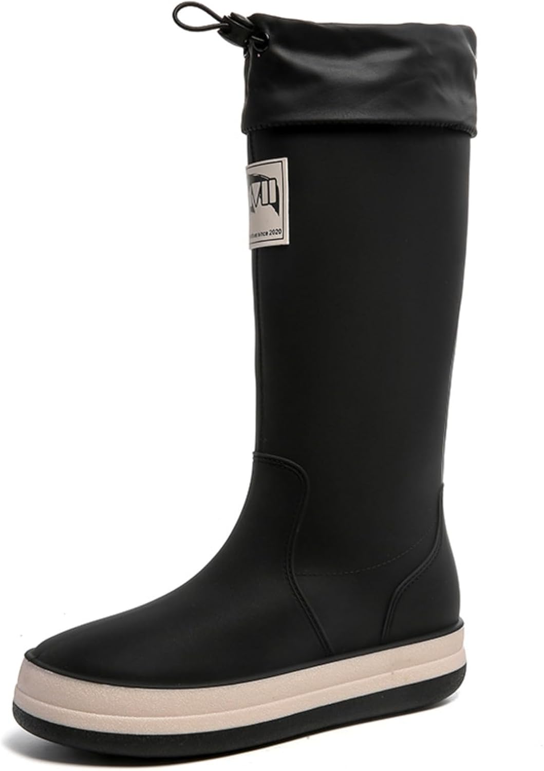 Унисекс водонепроницаемые резиновые сапоги для кемпинга, высокие ПВХ туфли с противоскользящей подошвой и толстой подошвой - модные и долговечные Azttoztto, черный
Унисекс водонепроницаемые резиновые сапоги для кемпинга, высокие ПВХ туфли с противоскользящей подошвой и толстой подошвой - модные и долговечные Azttoztto, черный