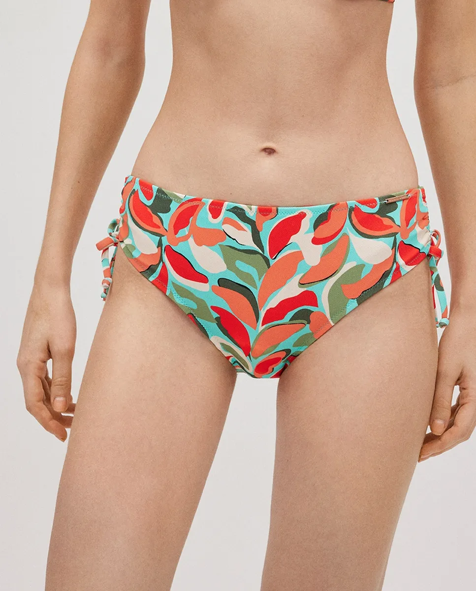 Плавки бикини средней длины со сборками и микропике с принтом в виде листьев Ysabel Mora, мультиколор
Плавки бикини средней длины со сборками и микропике с принтом в виде листьев Ysabel Mora, мультиколор