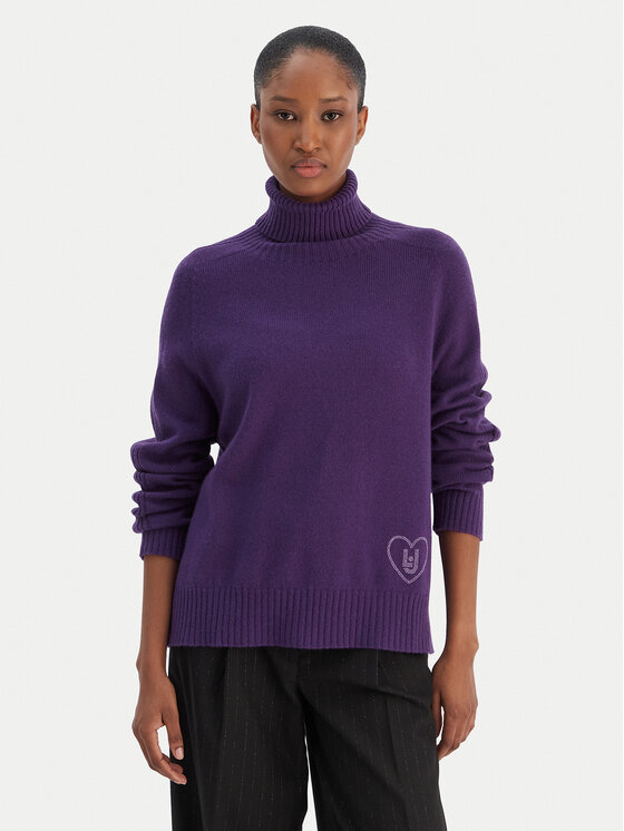 Водолазка regular fit MF5445 MS76L Liu Jo, фиолетовый
Водолазка regular fit MF5445 MS76L Liu Jo, фиолетовый