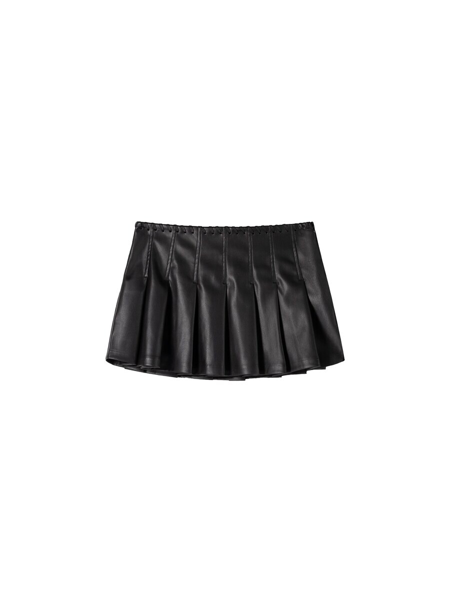 Кожаная юбка Bershka Skirt, черный
Кожаная юбка Bershka Skirt, черный
