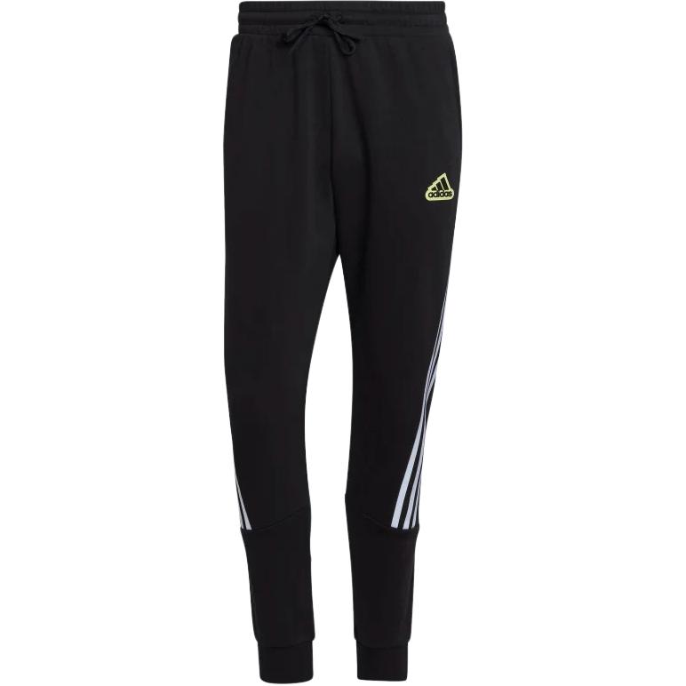 Adidas Мужские вязаные спортивные штаны Future Icons, черные/желтые (Pulse Yellow)
Adidas Мужские вязаные спортивные штаны Future Icons, черные/желтые (Pulse Yellow)