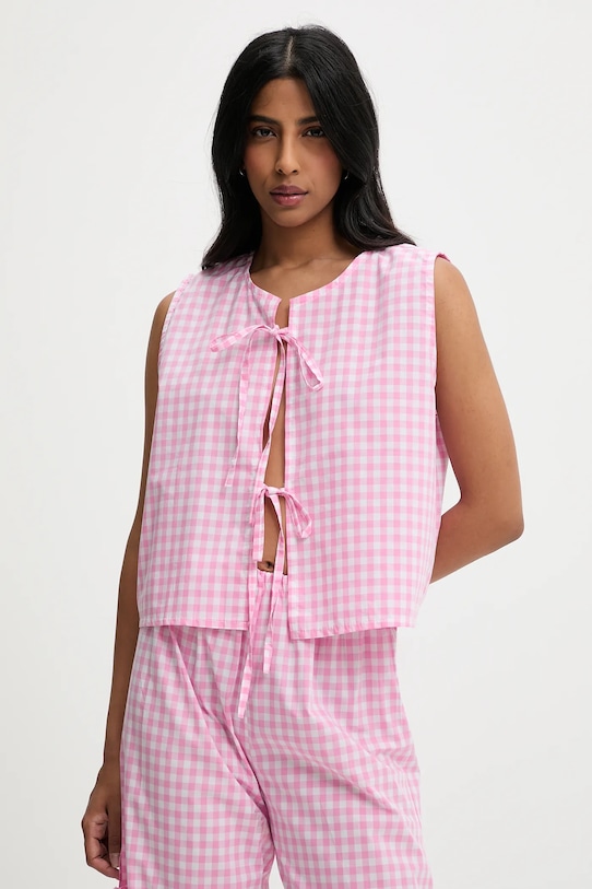 Хлопковая блузка Answear.Lab, розовый
Хлопковая блузка Answear.Lab, розовый