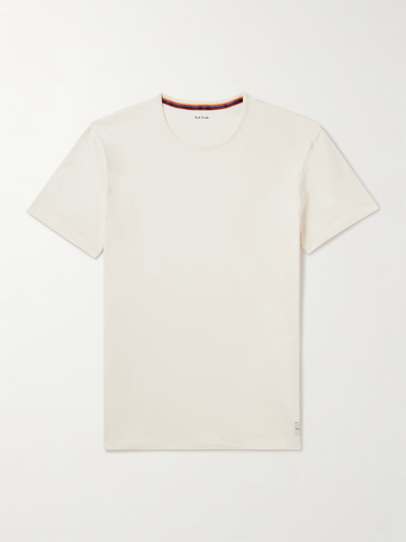 Пижамная футболка из хлопкового джерси с аппликацией логотипа PAUL SMITH, кремовый
Пижамная футболка из хлопкового джерси с аппликацией логотипа PAUL SMITH, кремовый