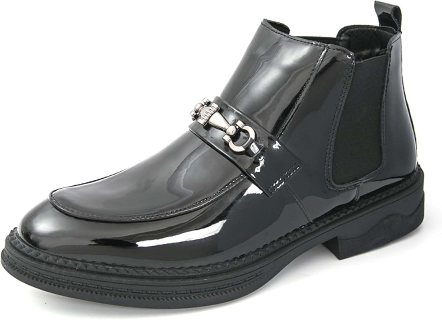 Мужские Ботинки Челси, Модные Черные Лакированные Формальные Ботинки, Деловые Повседневные Кожаные Обувь, Нескользящие Легкие Ботинки для Ходьбы и Униформы Generic
Мужские Ботинки Челси, Модные Черные Лакированные Формальные Ботинки, Деловые Повседневные Кожаные Обувь, Нескользящие Легкие Ботинки для Ходьбы и Униформы Generic