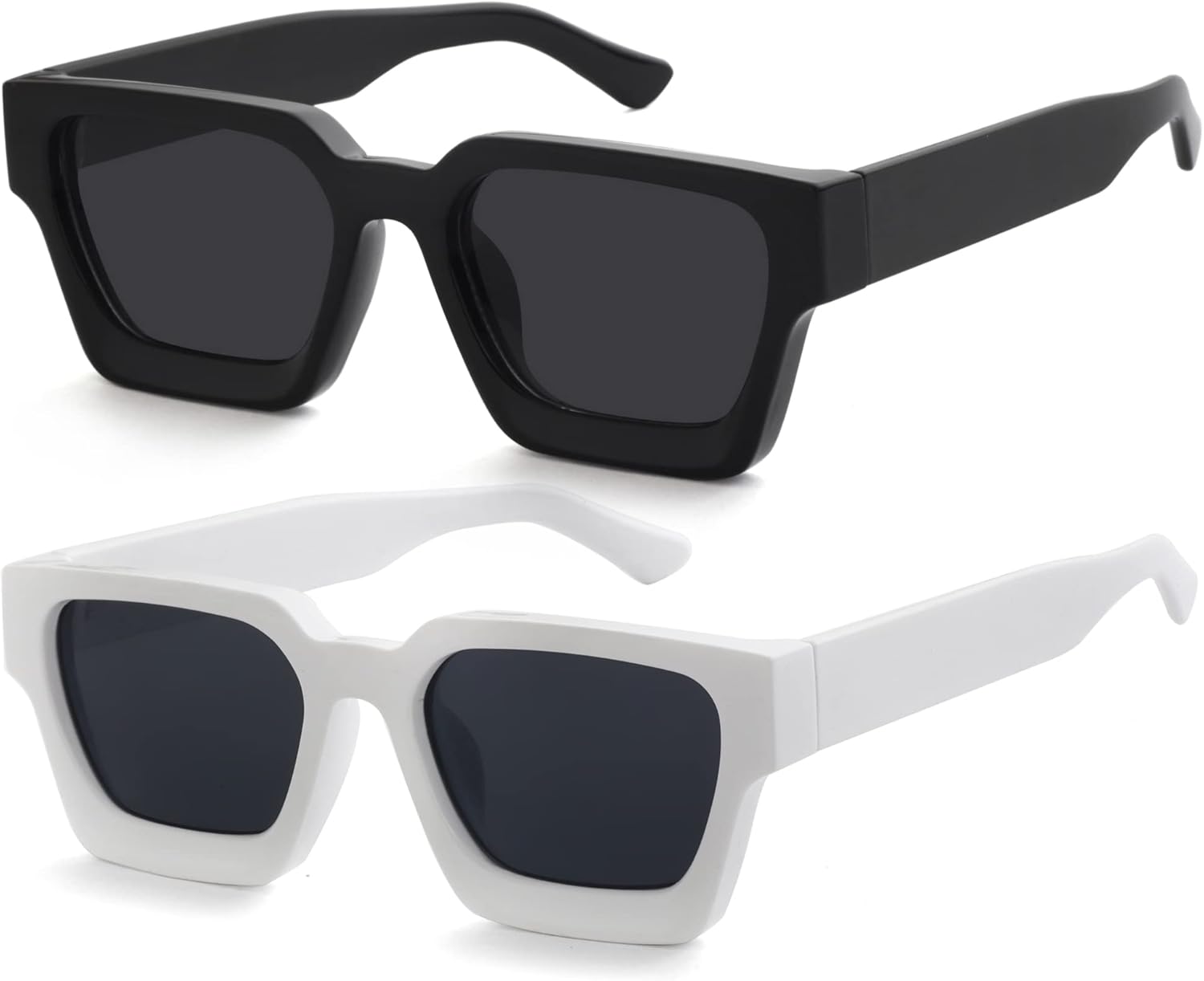 Солнцезащитные очки Onrtry прямоугольной формы для женщин и мужчин с маленьким лицом, в стиле ретро, квадратные солнцезащитные очки в толстой оправе, T1 Black Frame/Grey Lens+white Frame/Grey Lens
Солнцезащитные очки Onrtry прямоугольной формы для женщин и мужчин с маленьким лицом, в стиле ретро, квадратные солнцезащитные очки в толстой оправе, T1 Black Frame/Grey Lens+white Frame/Grey Lens