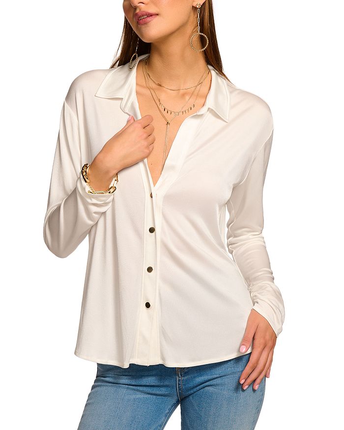 Блузка Belinda Ramy Brook, слоновая кость/кремовый
Блузка Belinda Ramy Brook, слоновая кость/кремовый