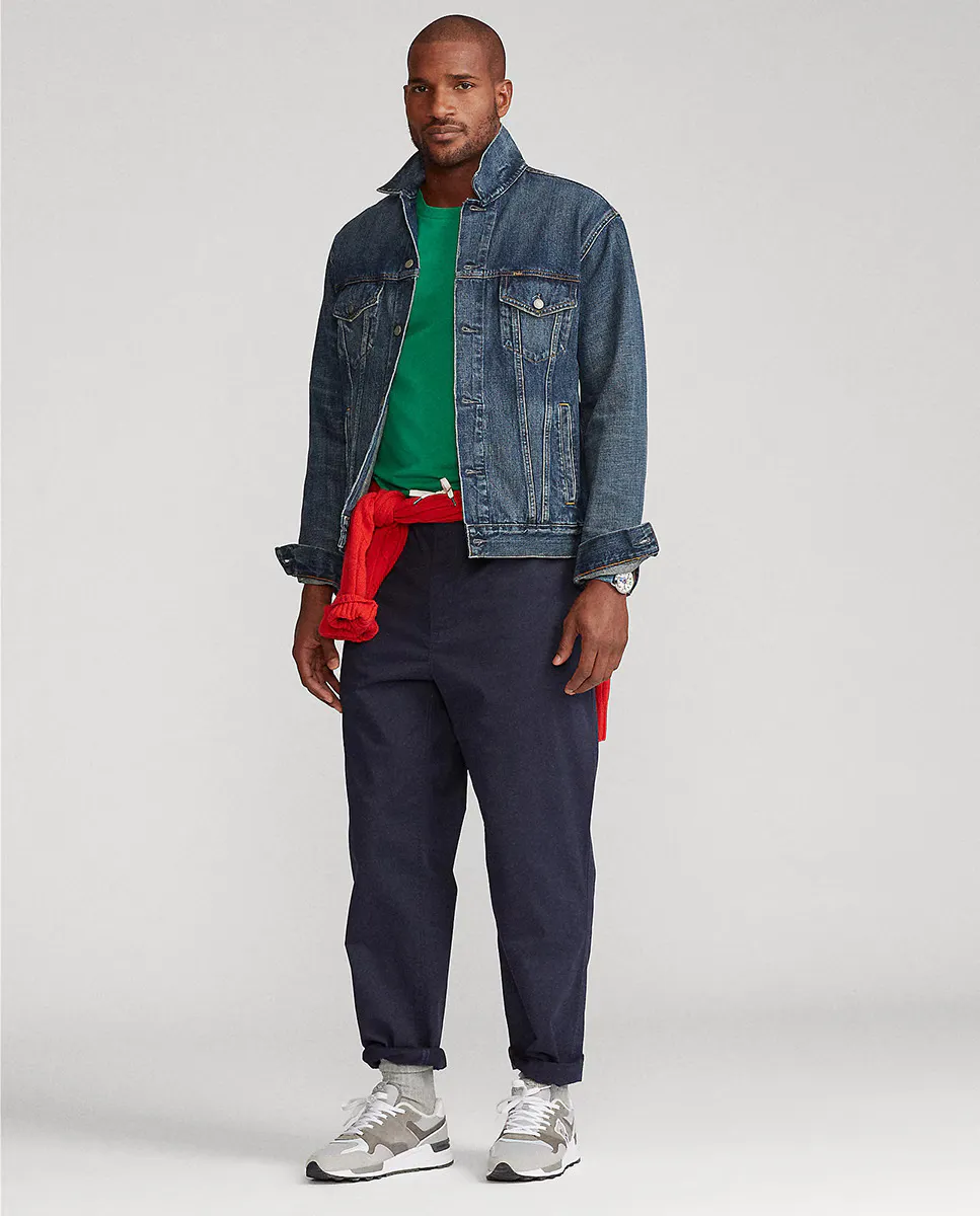 Мужские брюки стрейч Classic Fit больших размеров Polo Ralph Lauren, темно-синий
Мужские брюки стрейч Classic Fit больших размеров Polo Ralph Lauren, темно-синий