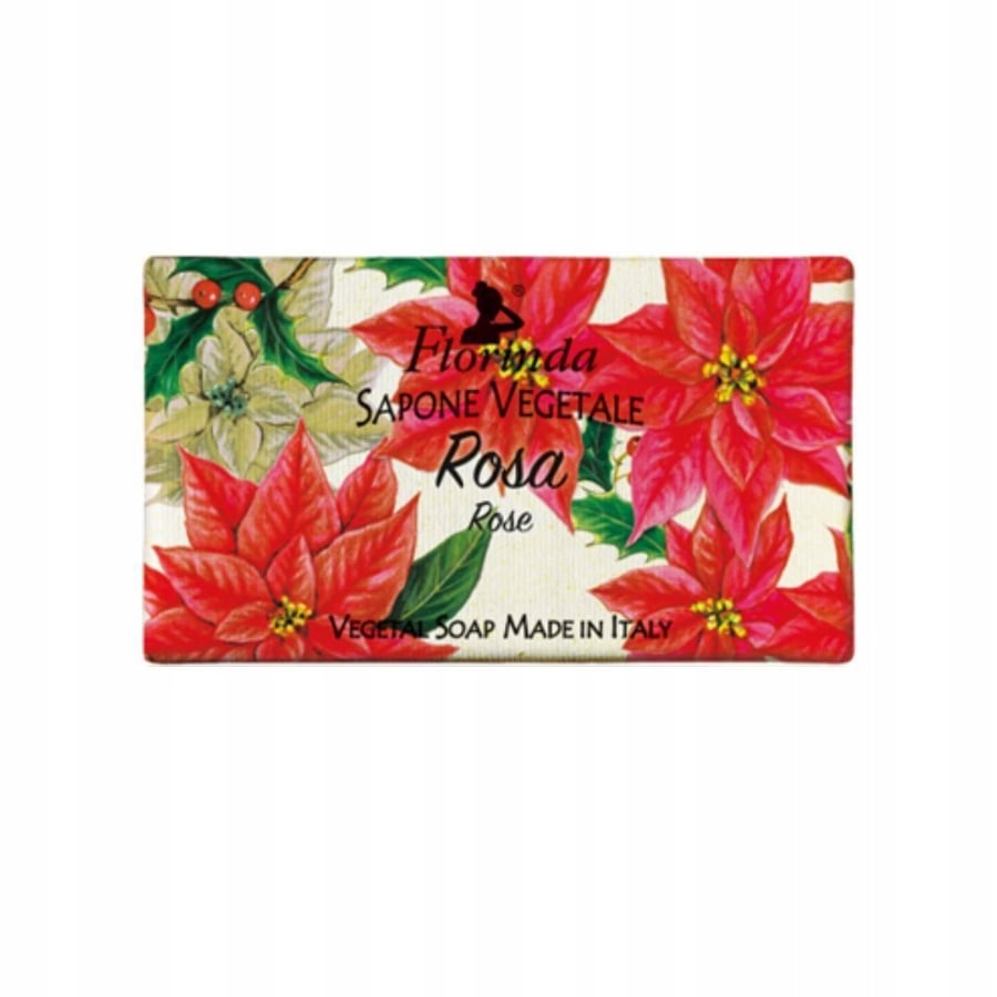Рождественская коллекция FLORINDA - Кусковое мыло «Роза», 100 г
Рождественская коллекция FLORINDA - Кусковое мыло «Роза», 100 г