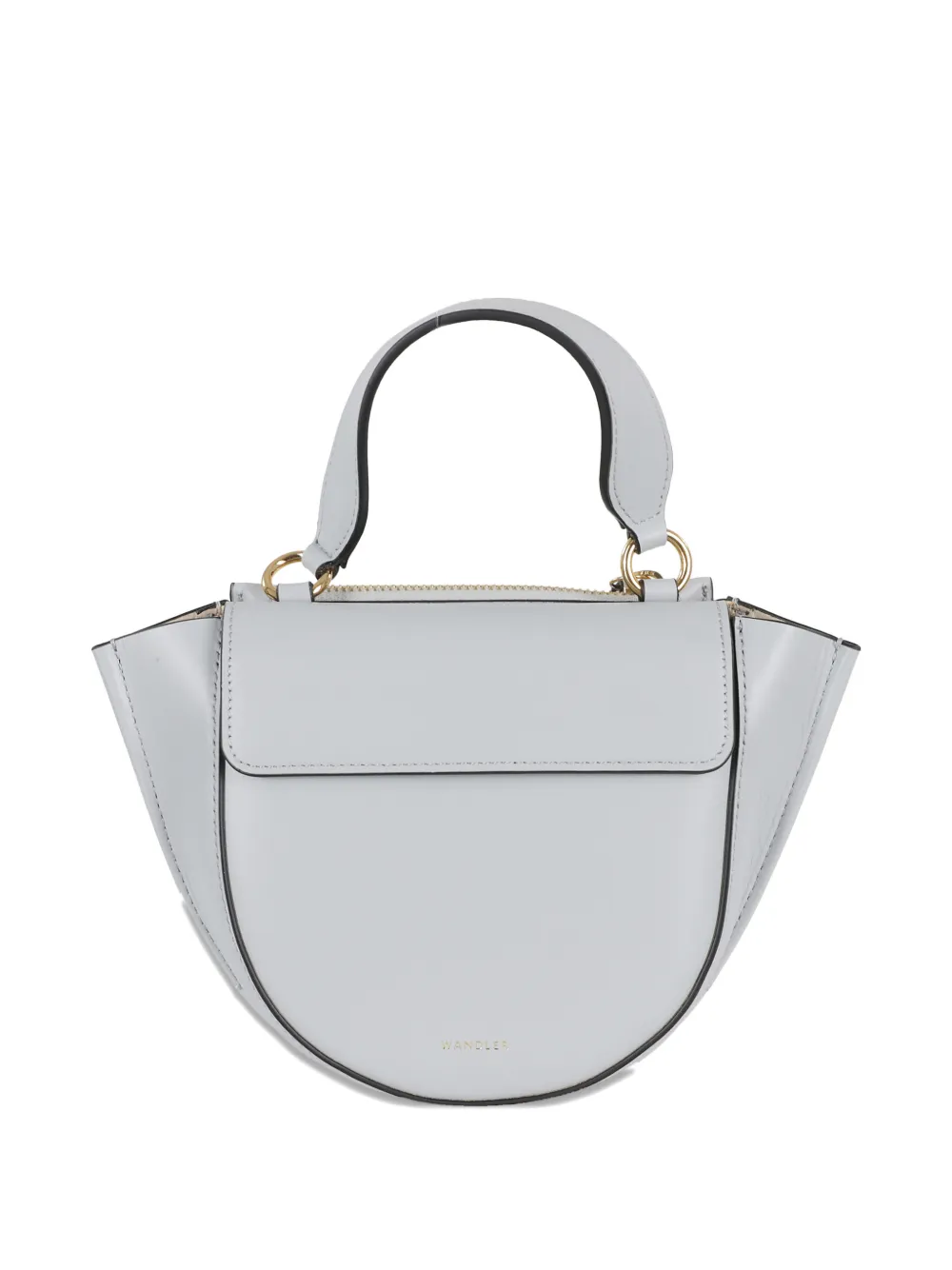 Маленькая кожаная сумка-тоут Hortensia на молнии Wandler, синий
Маленькая кожаная сумка-тоут Hortensia на молнии Wandler, синий