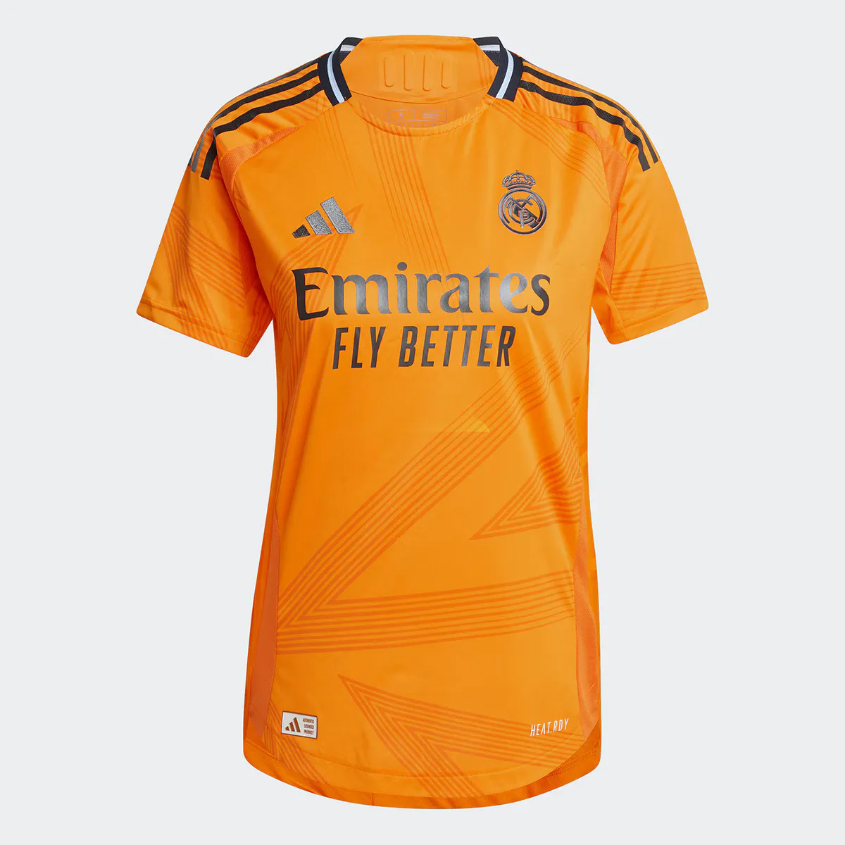 Real Madrid 24/25 Аутентичная женская выездная футболка Adidas, оранжевый
Real Madrid 24/25 Аутентичная женская выездная футболка Adidas, оранжевый