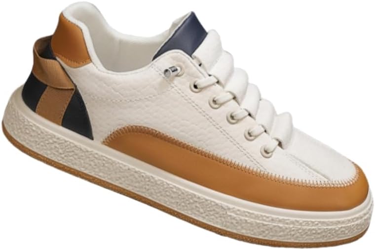 Мужские повседневные кроссовки с толстой подошвой - удобная спортивная обувь для молодежи Hoalox, желтый
Мужские повседневные кроссовки с толстой подошвой - удобная спортивная обувь для молодежи Hoalox, желтый