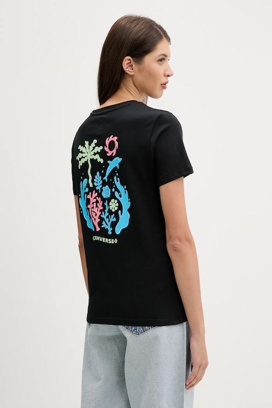 Хлопковая футболка Converse, черный
Хлопковая футболка Converse, черный