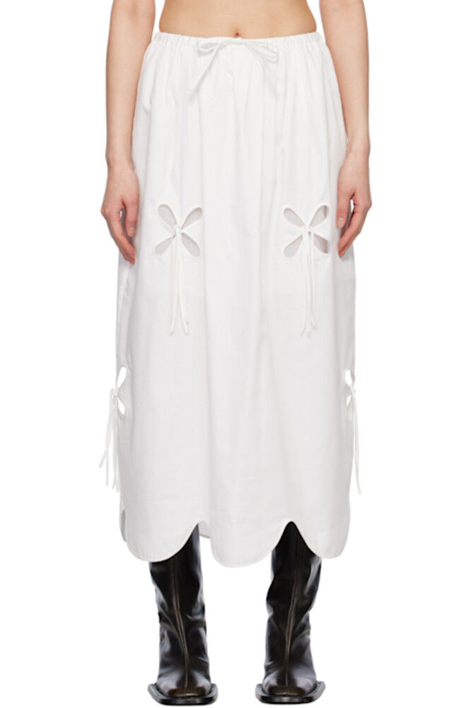 Белая юбка-макси «Лепесток солнца» J.Kim
Белая юбка-макси «Лепесток солнца» J.Kim