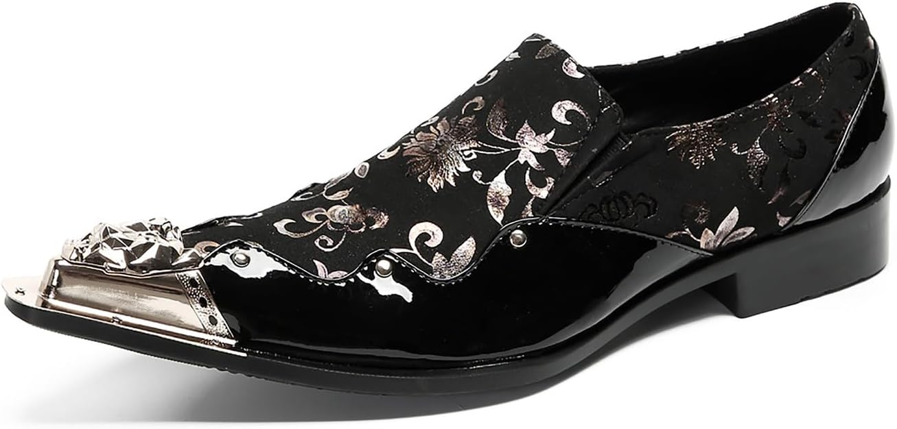 Мужские лоферы Santimon, повседневные и праздничные, черные туфли из кожи с металлическим носком, без шнурков, стиль пенни-лофер, для диско, смокинга, выпускного и летнего сезона
Мужские лоферы Santimon, повседневные и праздничные, черные туфли из кожи с металлическим носком, без шнурков, стиль пенни-лофер, для диско, смокинга, выпускного и летнего сезона