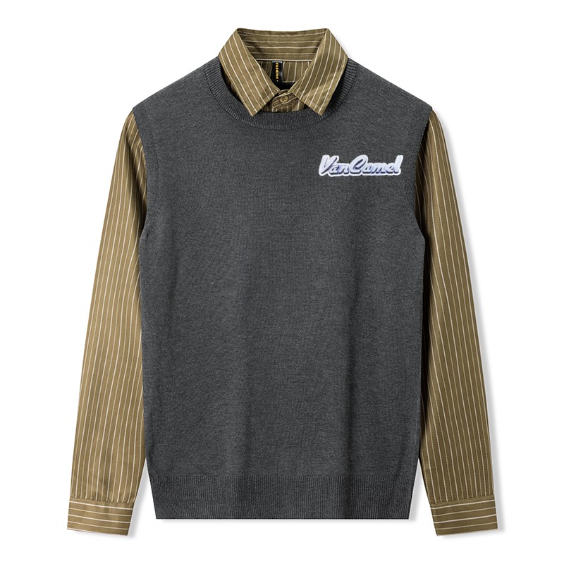 Трикотажный комплект Unisex с круглым вырезом Moderate Mock VanCamel, хаки
Трикотажный комплект Unisex с круглым вырезом Moderate Mock VanCamel, хаки