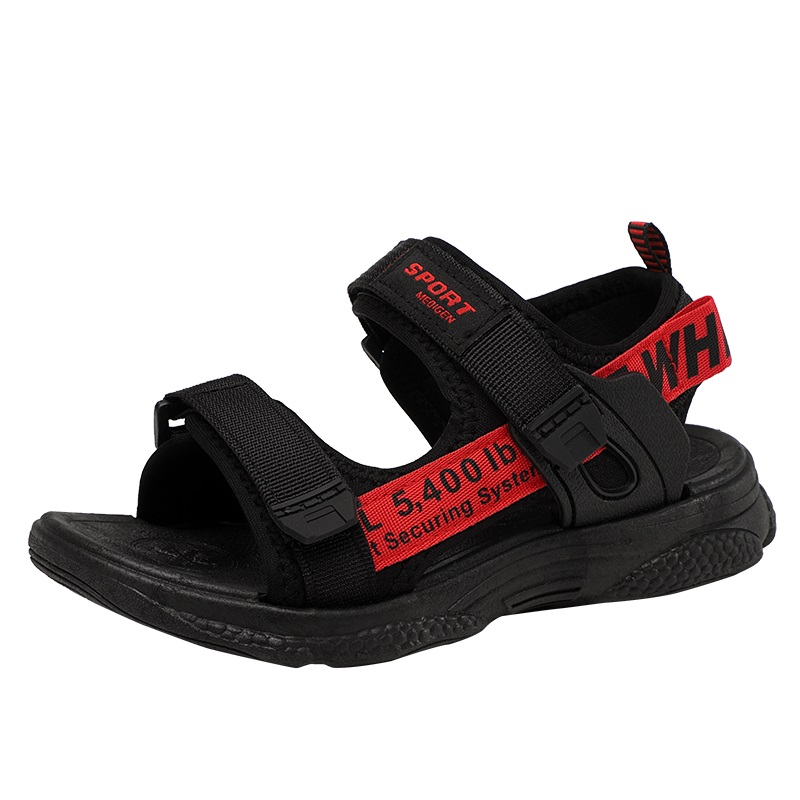 Детские сандалии с низким верхом, нескользящие, износостойкие, дышащие RHOBESAM, черный/красный
Детские сандалии с низким верхом, нескользящие, износостойкие, дышащие RHOBESAM, черный/красный