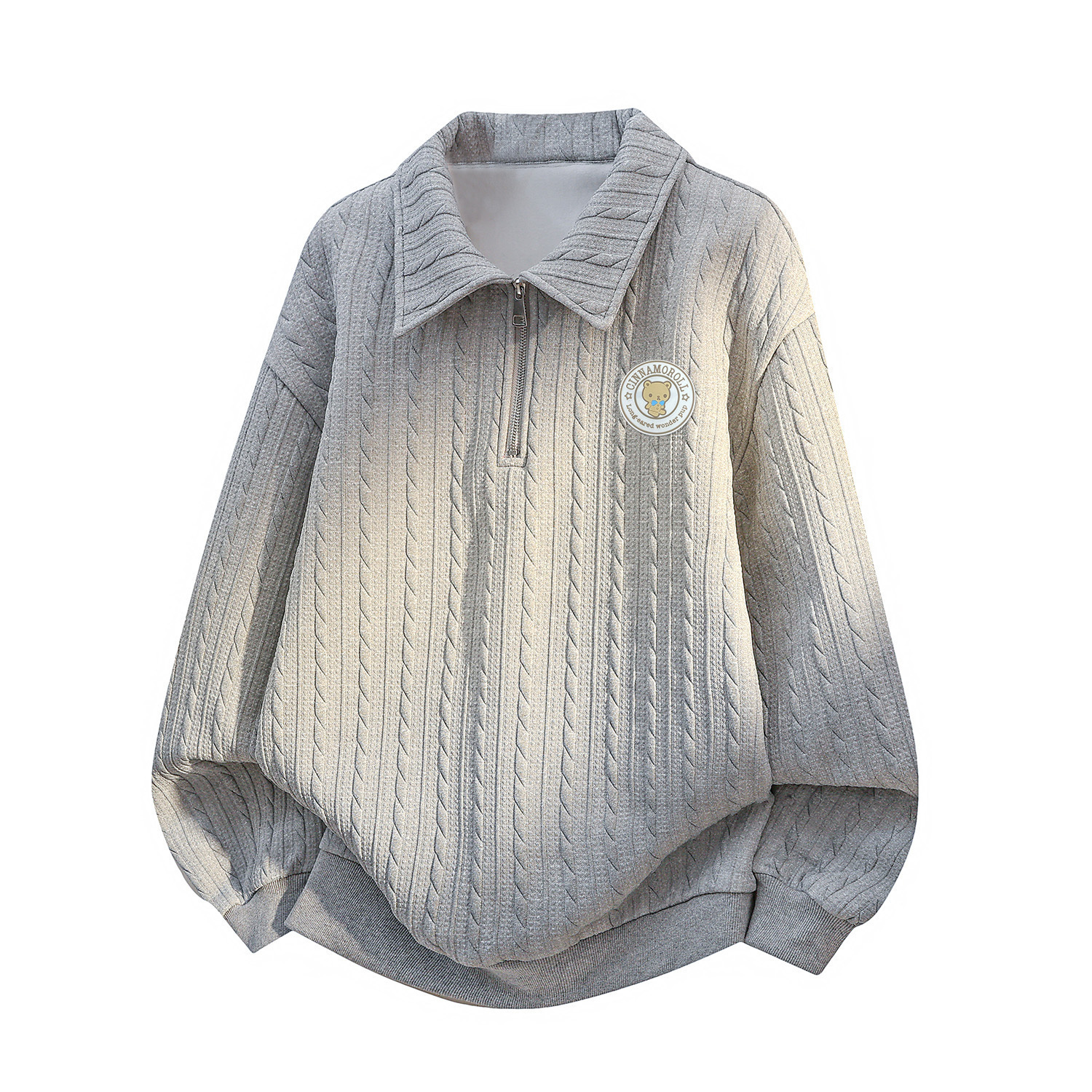 Cinnamoroll Вязаный Свитер Unisex Sanrio, серый
Cinnamoroll Вязаный Свитер Unisex Sanrio, серый